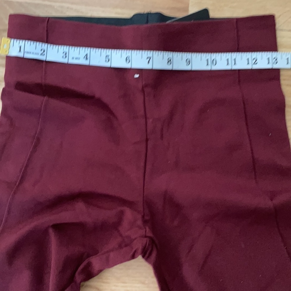 NWT Burgundy Skinny Stretch Pants - Picture 5 of 5